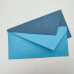 Конверт розміру DL із крафт паперу, баклажан